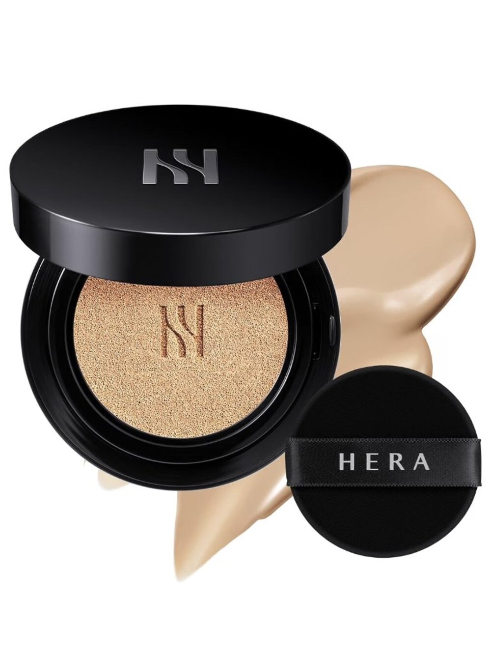 HERA BLACK CUSHION Foundation - 28O1 Rattan - Korean Makeup